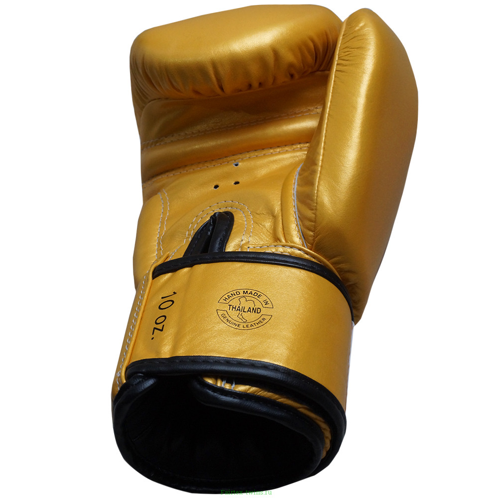 Боксерские перчатки Fairtex BGV19 gold 12 oz