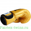 Боксерские перчатки Fairtex BGV19 gold 12 oz