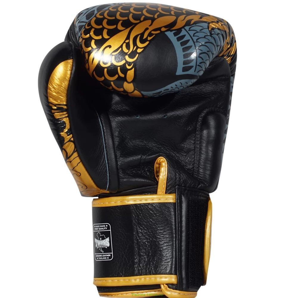Боксерские перчатки FBGVL3-52 Dragon black gold 12 oz