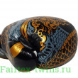 Боксерские перчатки FBGVL3-52 Dragon black gold 14 oz
