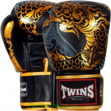 Боксерские перчатки FBGVL3-52 Dragon black gold 16 oz