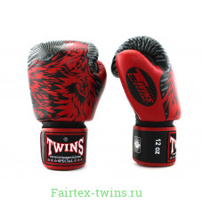 Боксерские перчатки Twins FBGVL50 red 12 oz Боксерские перчатки Twins FBGVL50 red 12 oz