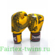 Боксерские перчатки Twins Special FBGVL3-49 yellow black 12 oz
