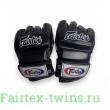 Перчатки ММА Fairtex FGV17 black XL