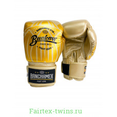 Премиальные боксерские перчатки Banchamek Gym BGL-GL3 gold 10 oz