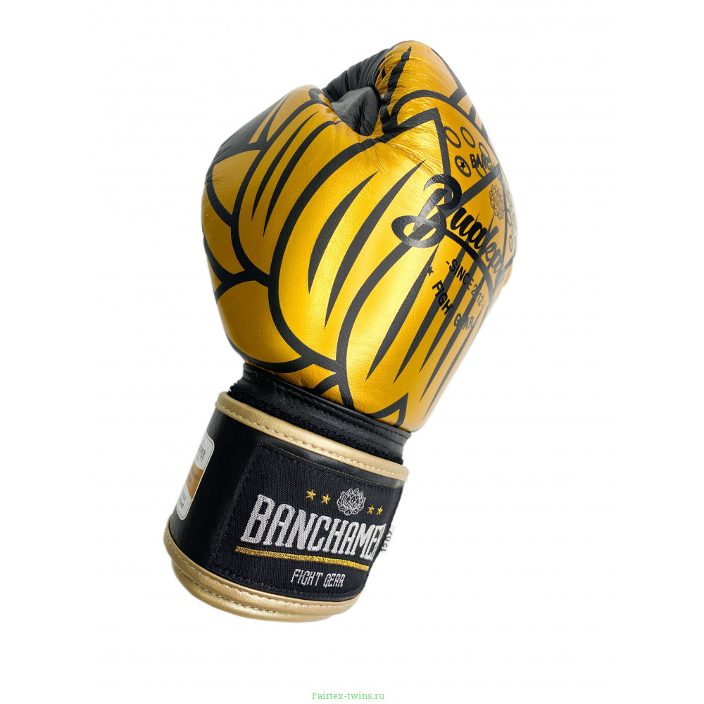 Премиальные боксерские перчатки Banchamek Gym BGL-GL3 black 10 oz