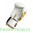 Премиальные боксерские перчатки Banchamek Gym BGL-GL3 white 16 oz