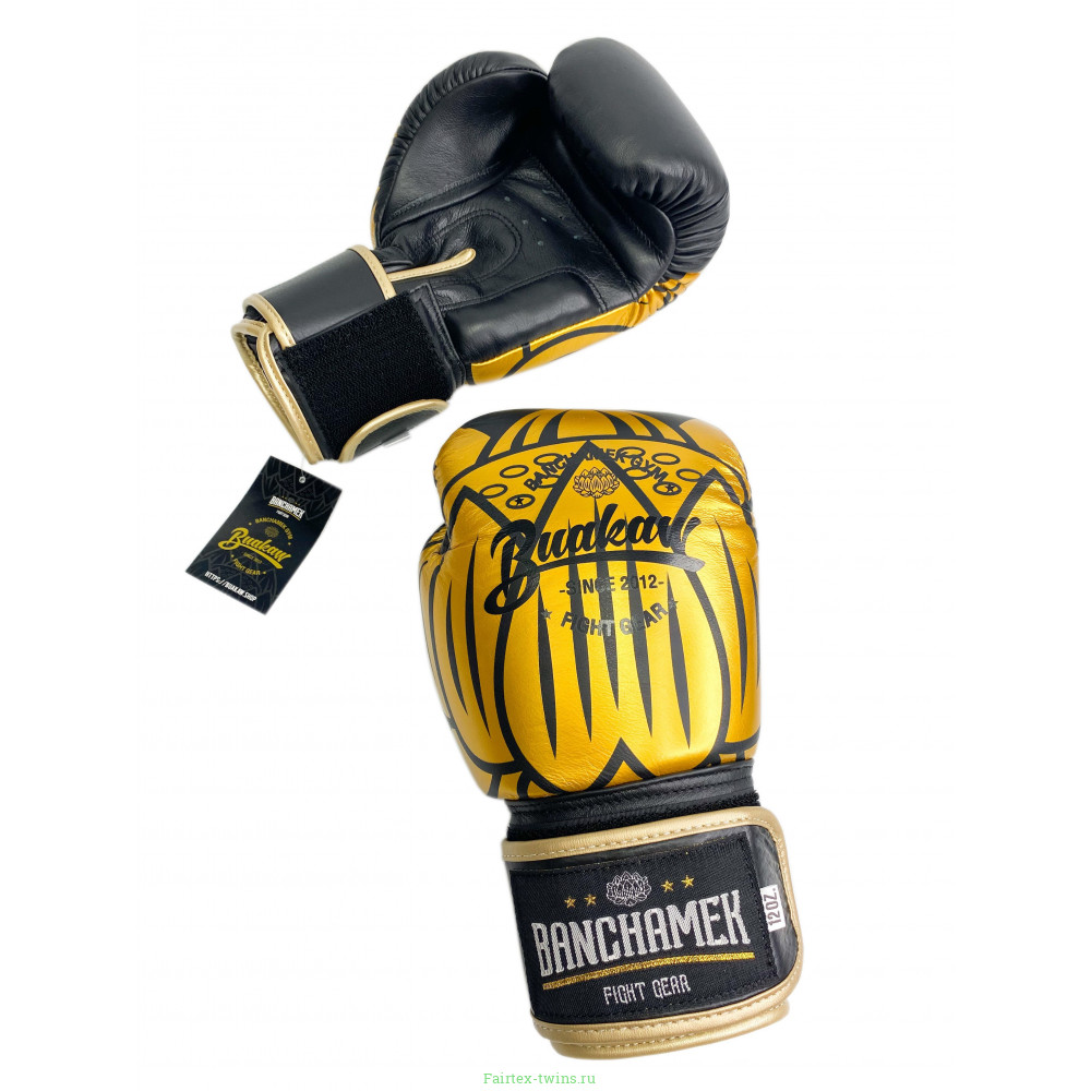 Премиальные боксерские перчатки Banchamek Gym BGL-GL3 black 12 oz
