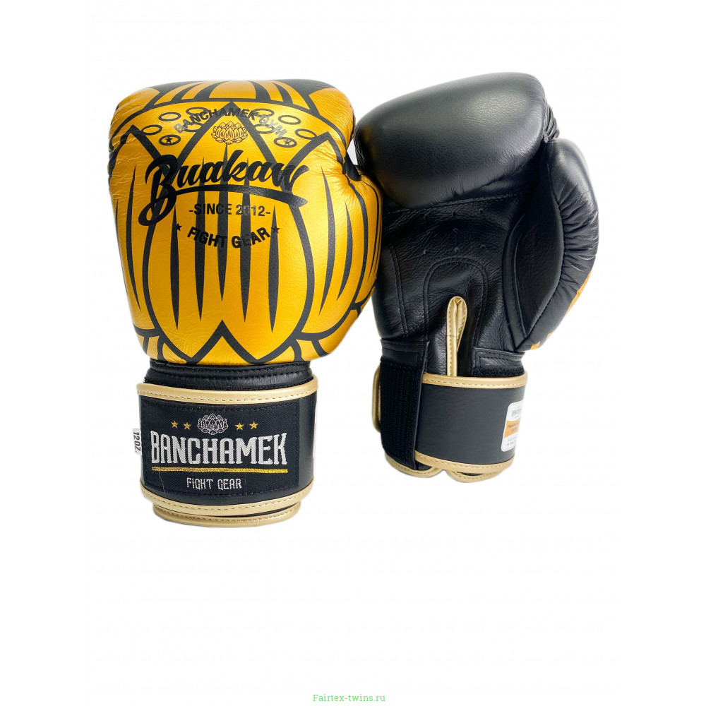 Премиальные боксерские перчатки Banchamek Gym BGL-GL3 black 12 oz