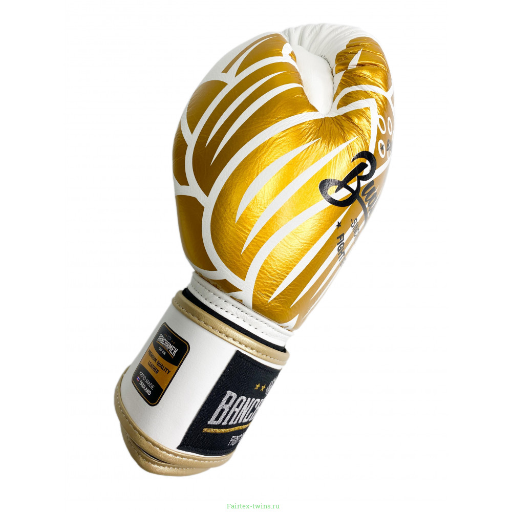 Премиальные боксерские перчатки Banchamek Gym BGL-GL3 white 10 oz