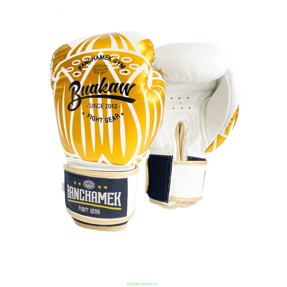 Премиальные боксерские перчатки Banchamek Gym BGL-GL3 white 10 oz
