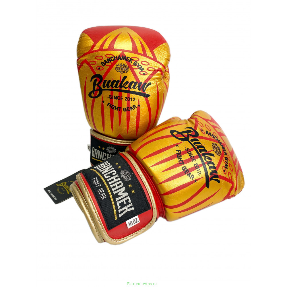 Премиальные боксерские перчатки Banchamek Gym BGL-GL3 red 10 oz