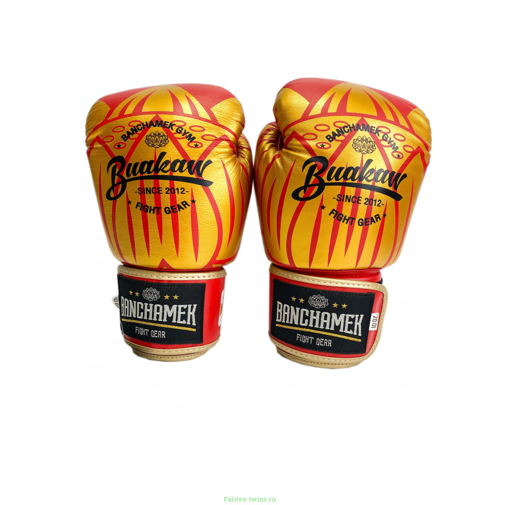 Премиальные боксерские перчатки Banchamek Gym BGL-GL3 red 10 oz