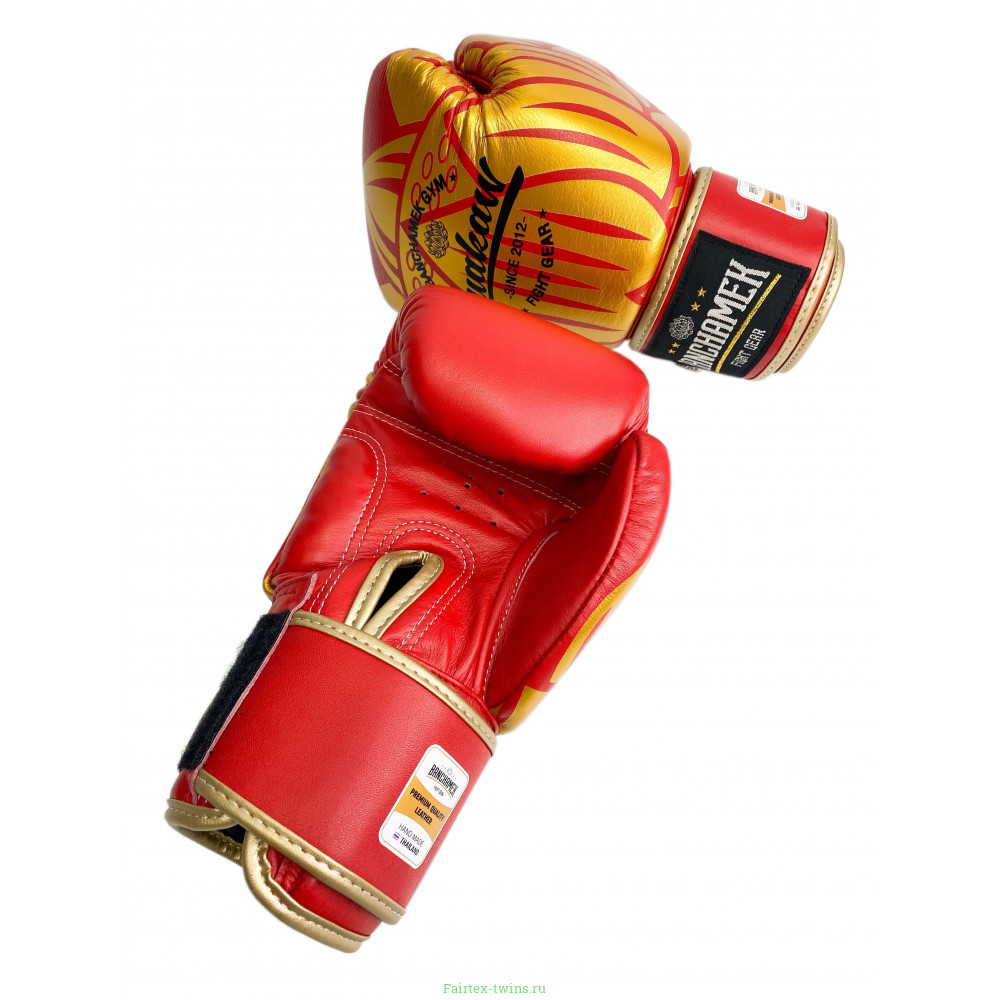 Премиальные боксерские перчатки Banchamek Gym BGL-GL3 red 16 oz