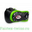 Боксерские перчатки Twins Special BGVL6 MK green black 12 oz