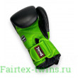 Боксерские перчатки Twins Special BGVL6 MK green black 12 oz