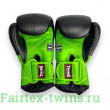 Боксерские перчатки Twins Special BGVL6 MK green black 16 oz