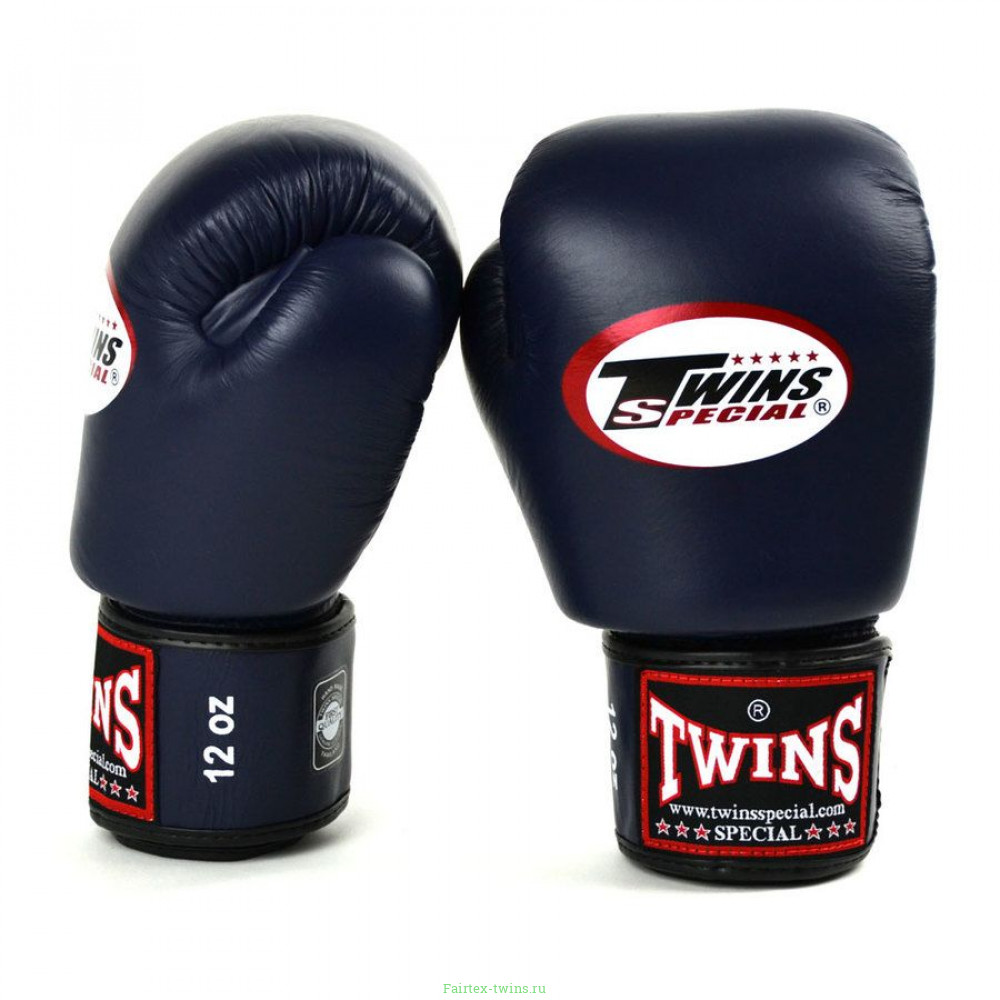 Боксерские перчатки Twins special BGVL3 Navy Blue 12 oz