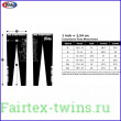 Тайтсы Fairtex CP1 black 2XL (Легенцы для спорта) Компрессионные штаны