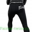 Тайтсы Fairtex CP1 black L (Легенцы для спорта) Компрессионные штаны