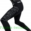 Тайтсы Fairtex CP1 black L (Легенцы для спорта) Компрессионные штаны