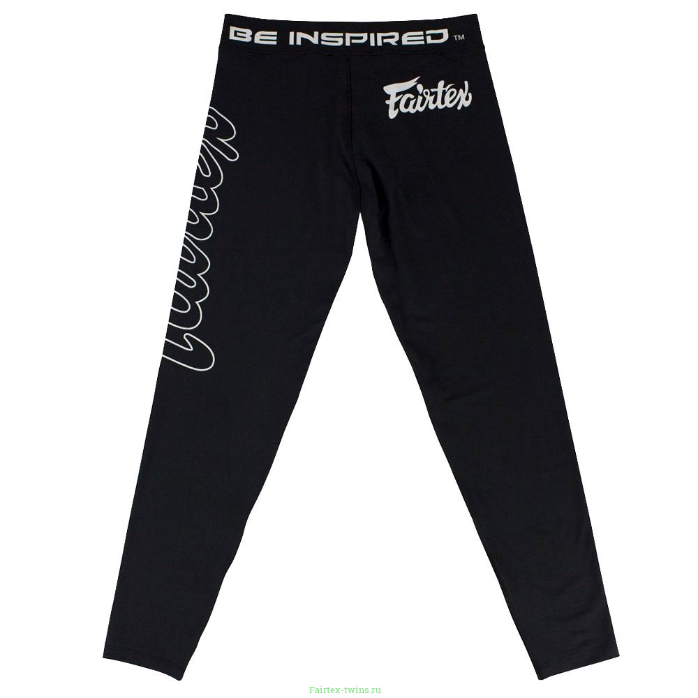 Тайтсы Fairtex CP1 black XL (Легенцы для спорта) Компрессионные штаны