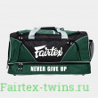 Спортивная сумка Fairtex BAG2 black green