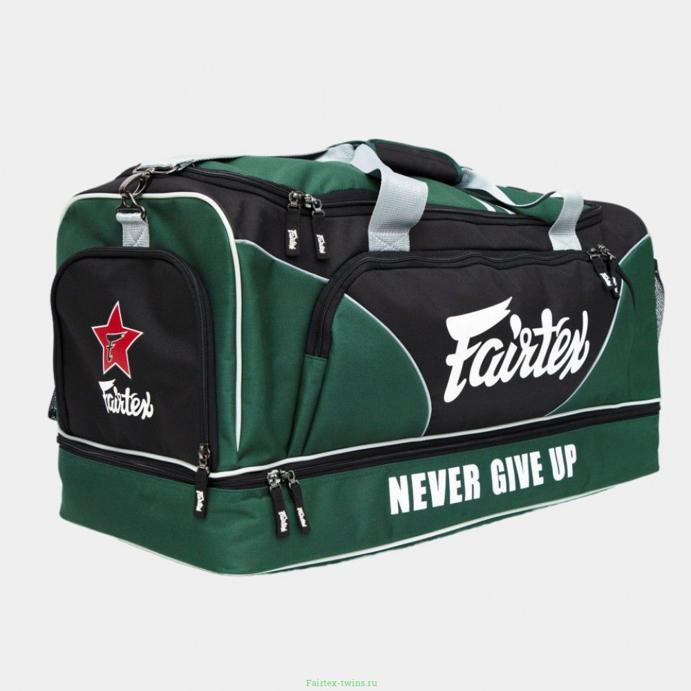 Спортивная сумка Fairtex BAG2 black green