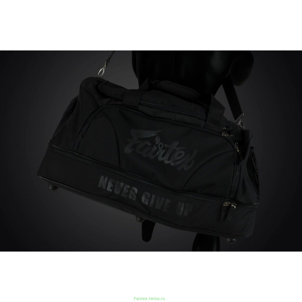 Спортивная сумка Fairtex BAG2 black solid