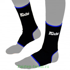 Голеностопы Fairtex AS1 black-blue