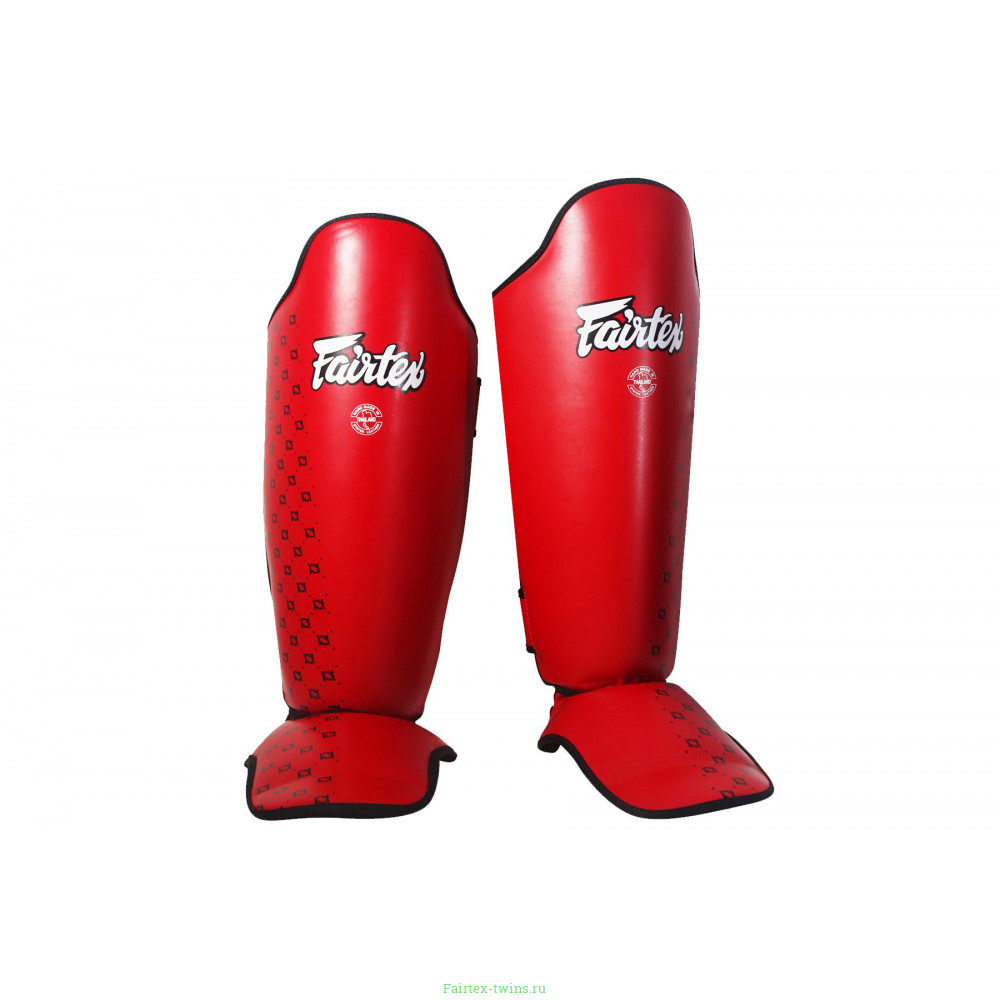 Защита голени Fairtex SP5 red XL