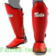 Защита голени Fairtex SP5 red XL