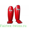 Защита голени Fairtex SP5 red XL
