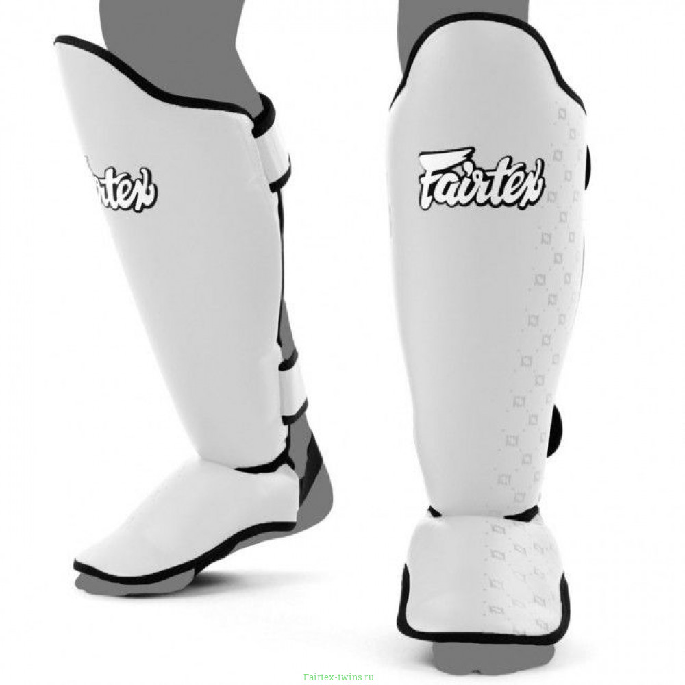 Защита голени Fairtex SP5 white XL