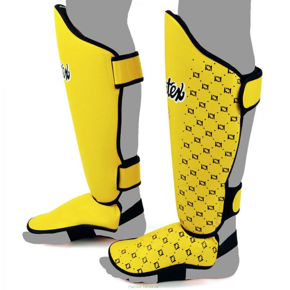 Защита голени Fairtex SP5 yellow L