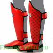 Защита голени Fairtex SP5 red L
