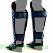 Защита голени Fairtex SP5 blue L
