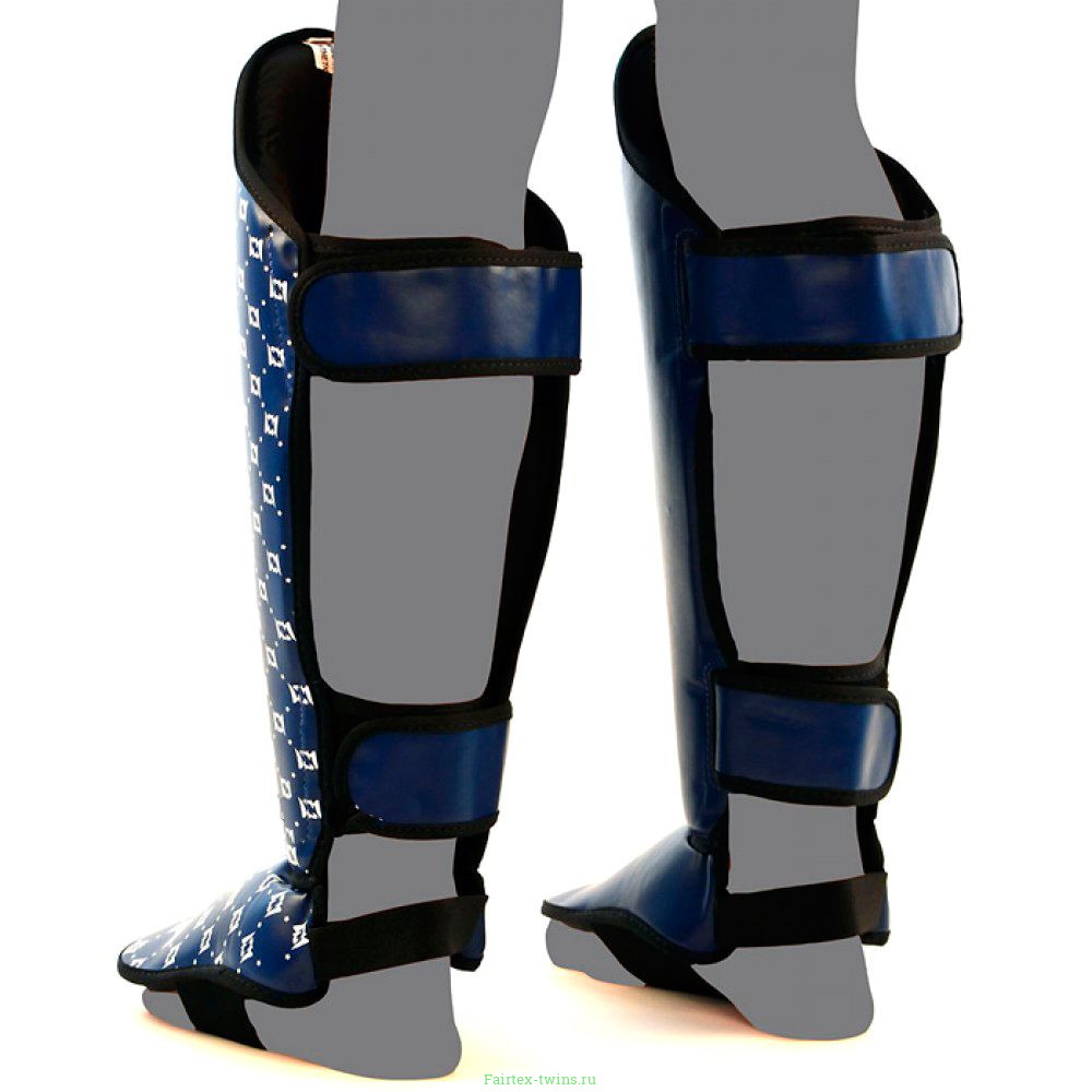 Защита голени Fairtex SP5 blue XL