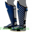 Защита голени Fairtex SP5 blue XL