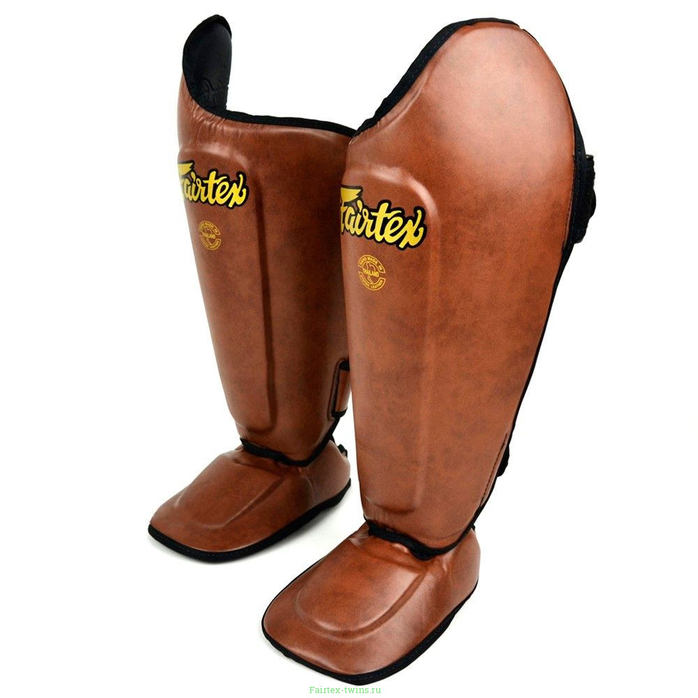 Защита голени Fairtex SP8 brown XL