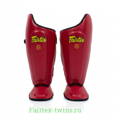 Защита голени Fairtex SP8 red XL