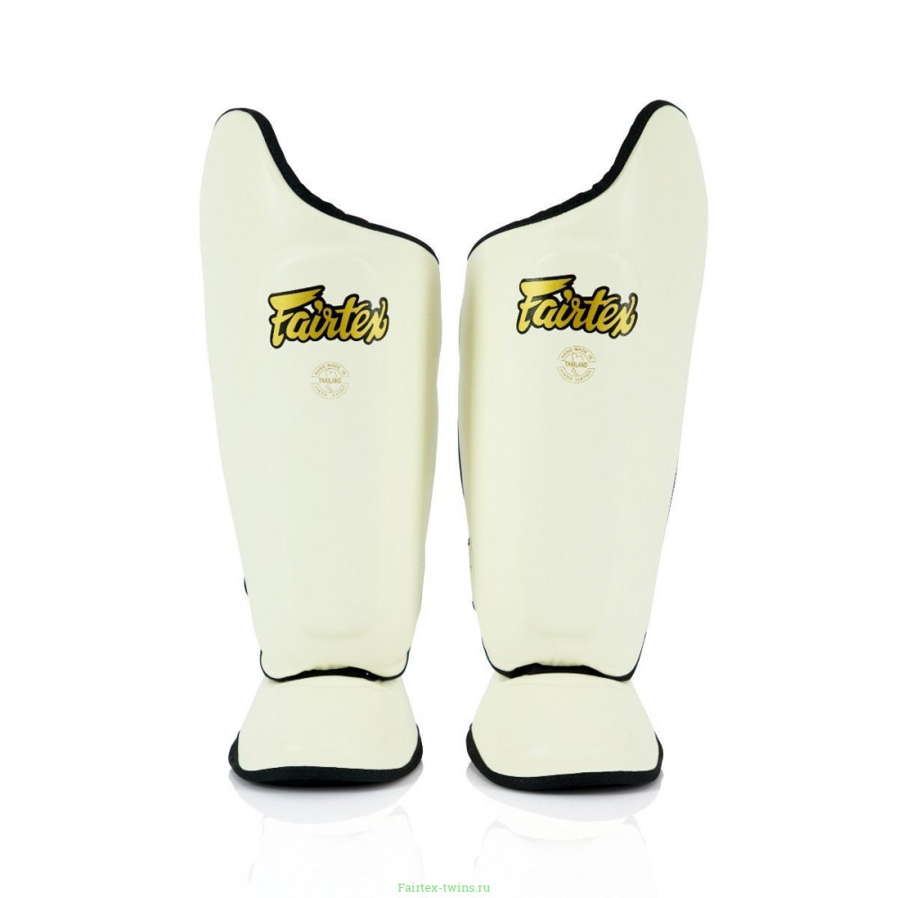 Защита голени Fairtex SP8 white XL