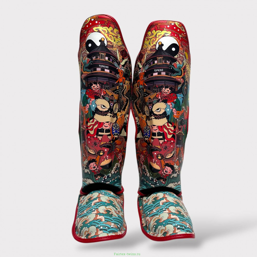Защита голени Top King TKSGCT-CN Red L
