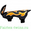 Защита голени Top King TKSGEM-01 Empower Creativity black-gold - XL