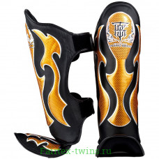 Защита голени Top King TKSGEM-01 "Empower Creativity" black-gold - XL