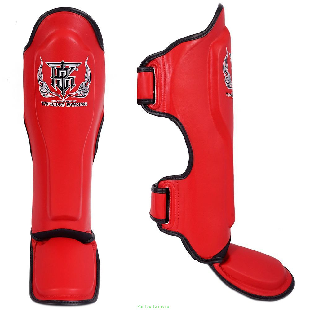 Защита голени Top King TKSGP red- M