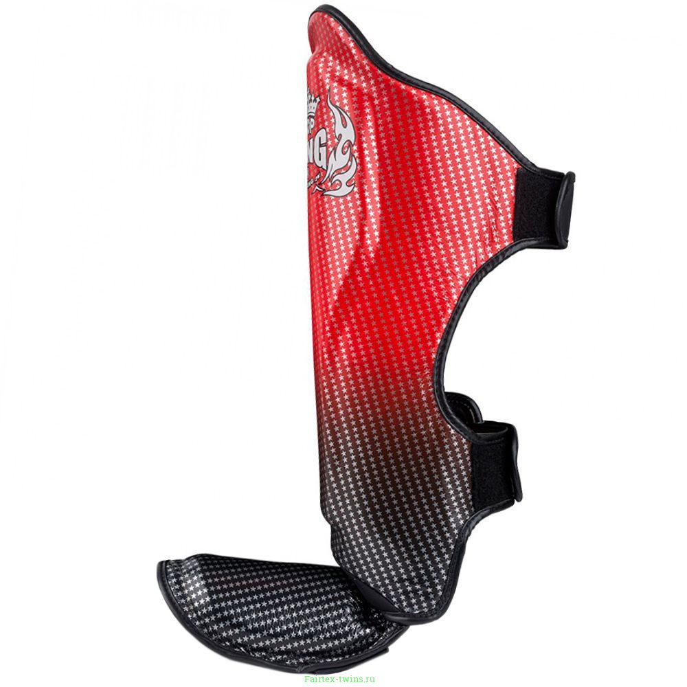 Защита голени Top King TKSGSS-01 black red - XL