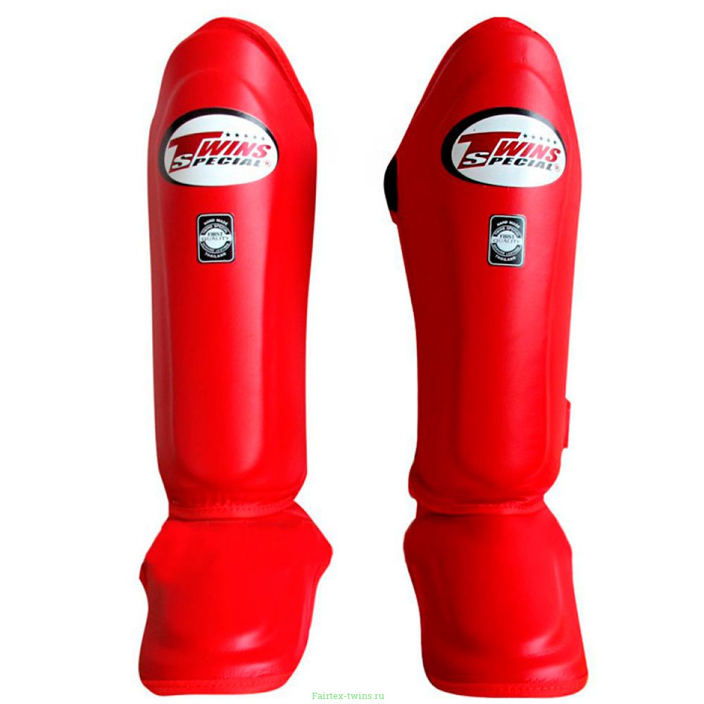 Защита голени Twins SGL10 red L