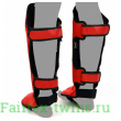 Защита голени Twins SGL10 red L
