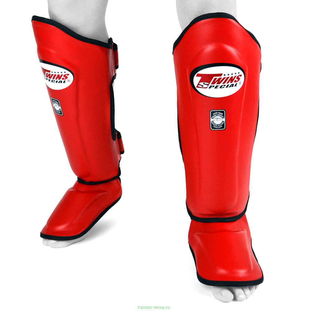 Защита голени Twins SGL10 red S